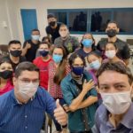 Jornalista e empresário na área do Jornalismo Digital troca experiência com acadêmicos