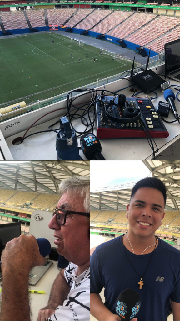 Por trás da emoção: A rotina de uma transmissão de futebol em Rádio